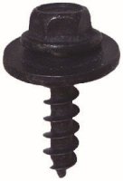 PLATE BOLT + COLLAR BLACK 5X17 OE: 7703017089 (20PCS)