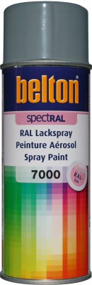 BELTON Spray can Ral 7000 gloss, 400ml