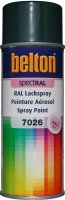 BELTON Spuitbus Ral 7026 Glans, 400ml