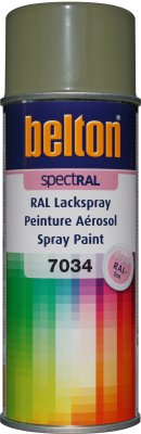 BELTON Spray can Ral 7034 gloss, 400ml