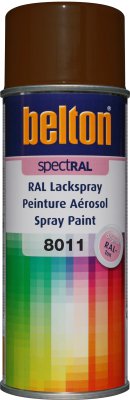 BELTON Spray can Ral 8011 Gloss, 400ml