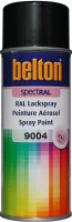 BELTON Spray can Ral 9004 gloss, 400ml
