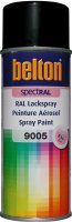 BELTON Spuitbus Ral 9005 Glans, 400ml