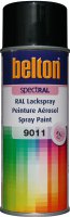 BELTON Spray can Ral 9011 Gloss, 400ml