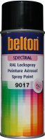 BELTON Spuitbus Ral 9017 Glans, 400ml