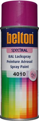 BELTON Bombe Aérosol Ral 4010 Brillance, 400ml