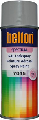 BELTON Spray can Ral 7045 gloss, 400ml