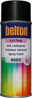 BELTON Spray can Ral 9005 Silk Gloss Black, 400ml