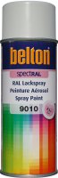 BELTON Spray can Ral 9010 silk gloss white, 400ml