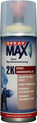 SPRAYMAX 2k Vulprimer Epoxy Beige, Spuitbus 400ml