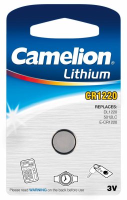 CAMELION LITHIUM CR1220 3V BLISTER (1ST)