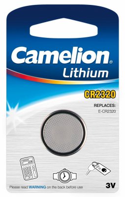 CAMELION LITHIUM CR2320 3V BLISTER (1PCS)