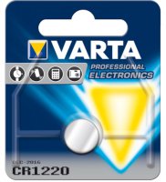 VARTA PRO 3V LITHIUM BUTTON CELL CR1220 BLISTER (1ST)