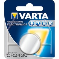 VARTA PRO 3V LITHIUM BUTTON CELL CR2430 BLISTER (1ST)