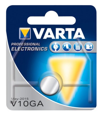 VARTA PRO 1,5V PILE BOUTON ALK V10GA BLISTER (1PC)