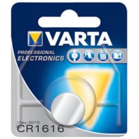 VARTA PRO 3V LITHIUM BUTTON CELL CR1616 BLISTER (1ST)
