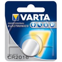 VARTA PRO 3V LITHIUM BUTTON CELL CR2016 BLISTER (1ST)