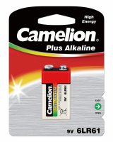 CAMELION PLUS ALKALINE 9V/6LR61 BLISTER (1ST)