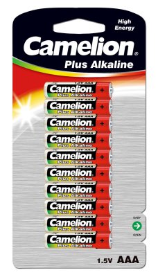 CAMELION PLUS ALKALINE AAA/LR03 BLISTER (10ST)