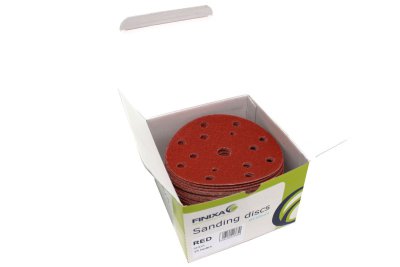 FINIXA Sanding Discs, Ø 150mm, 15 Holes, P80 (100pcs)