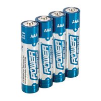 POWER MASTER BATTERY AAA/LR03 4 PACK (1PCS)