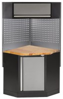 SP TOOLS Corner Cabinet Complete With Wooden Worktop