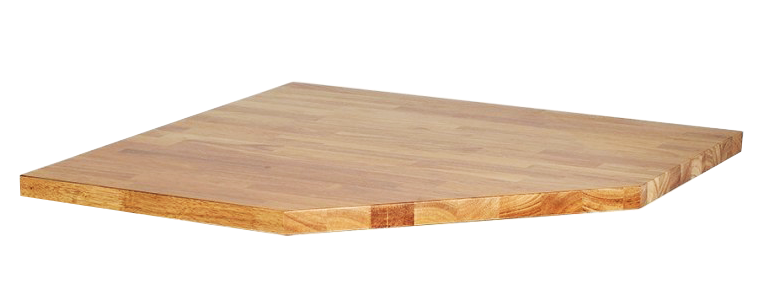 Houten Werkblad Voor Hoekkast