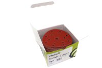 FINIXA Sanding Discs, Ø 150mm, 15 Holes, P180 (100pcs)