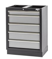SP TOOLS Chest of drawers with 5 drawers Softclose