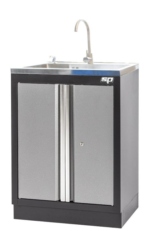 SP TOOLS Kast Met Spoelbak En Kraan