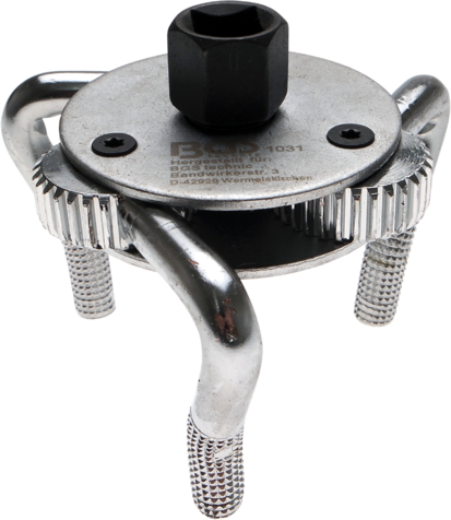 BGS TECHNIC Filtersleutel 3 Armen 1/2" (12,5mm) Ø 50-100mm