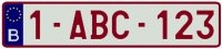 Plexi License Plate (52x11cm)