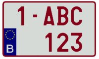 Plexi Moto License Plate (21x14cm)