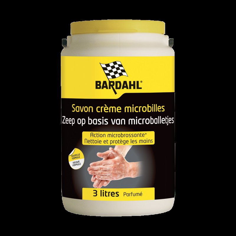 BARDAHL Handreinigingszeep Op Basis Van Microballetjes In Pot, 3l