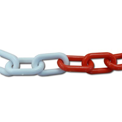 PVC Chain Red-White, 25m