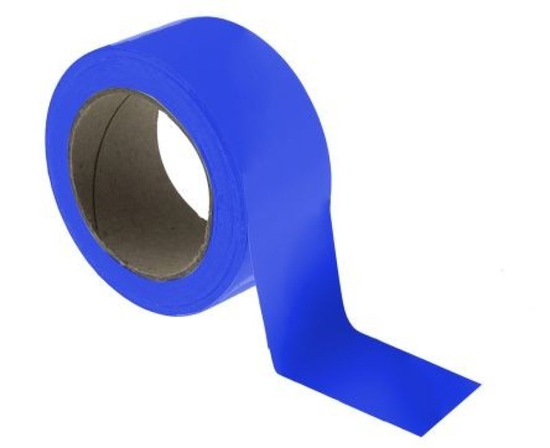 Sticker Lijn Blauw, 30m