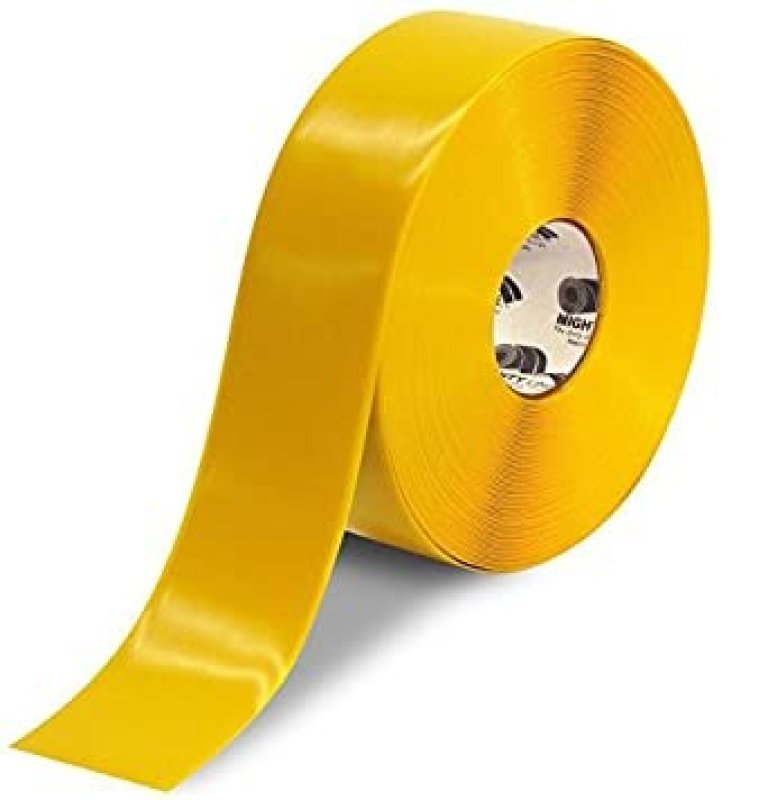 Sticker Lijn Geel, 30m