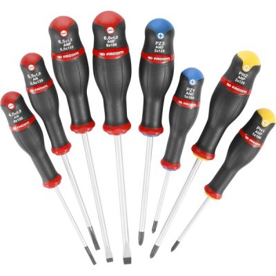 FACOM Set of 8 Screwdrivers