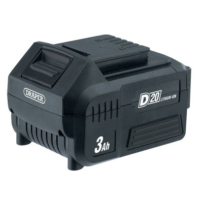 DRAPER D20 | D20 Li-ion Accu 20v, 3.0 Ah