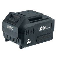 DRAPER D20 Batterie 20v, 3.0ah Li-ion