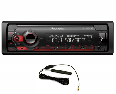 PIONEER Autoradio Met Dab+ Functie - Usb - Aux - Iphone - Android - Spotify