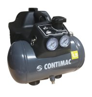 CONTIMAC Compresseur Pratique Sans Huile, 8 Bar/6l