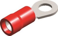 PVC CABLE LUG 535 EYE RED M4 (4,3) (5PCS)
