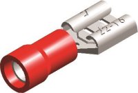 PVC CABLE LUG 559 FEMALE RED 2,8X0,8 (5PCS)