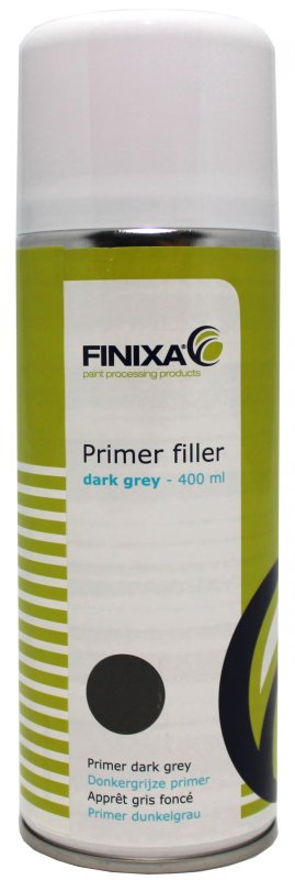 FINIXA Donkergrijze Primer, Spuitbus 400ml
