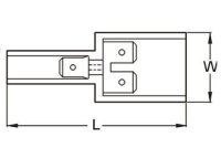 PLAQUETTE DE RACCORDEMENT 1>2 (5PC)