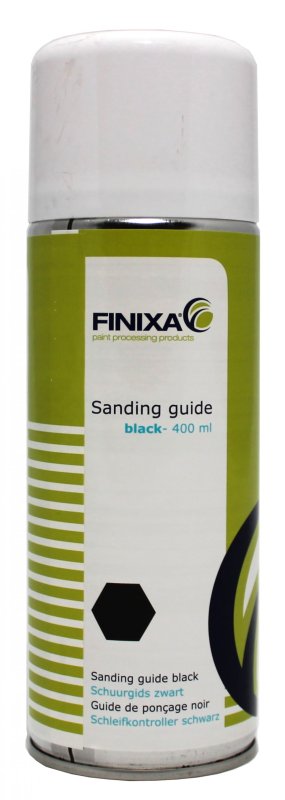 FINIXA Schuurgids Zwart, Spuitbus 400ml