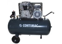 CONTIMAC Compressor, Riemaangedreven, Cm454/10/100w, 10bar/100l