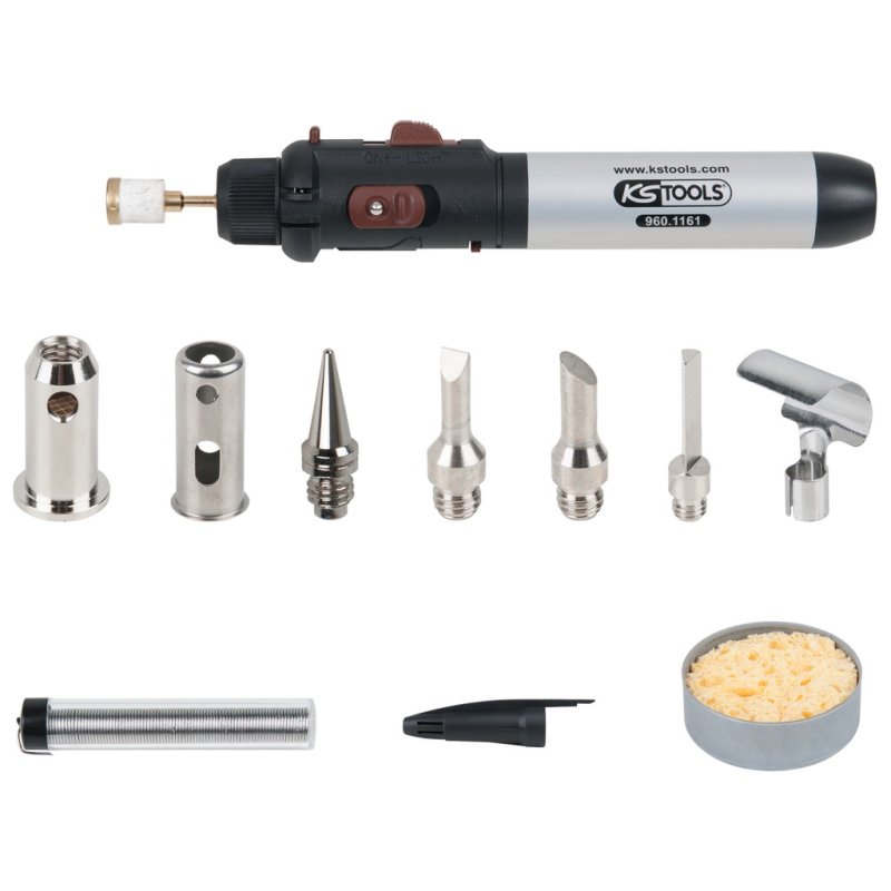 KS-TOOLS Micro-soldeerboutset, 10-delig