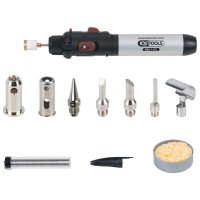 KS-TOOLS Micro soldering iron set, 10 pieces